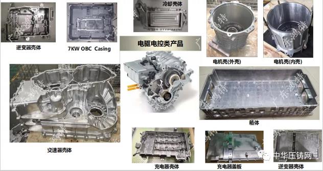 廣東鴻特?cái)y蓄電池前后側(cè)板結(jié)構(gòu)件及NDE電機(jī)外殼壓鑄件亮相采購(gòu)會(huì)！